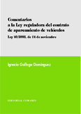 COMENTARIOS LEY REGULADORA DEL CONTRATO - 9788484447627 Imagen principal del producto