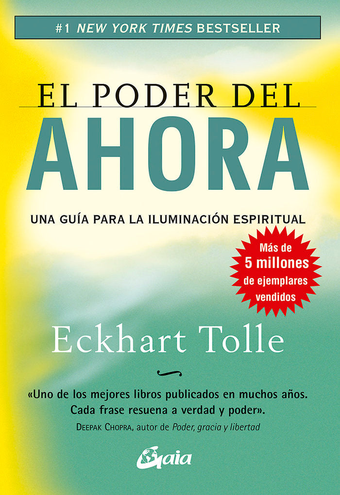 PODER DEL AHORA,EL | TOLLE,ECKHART | GAIA EDICIONES | 9788484452065 Imagen principal del producto