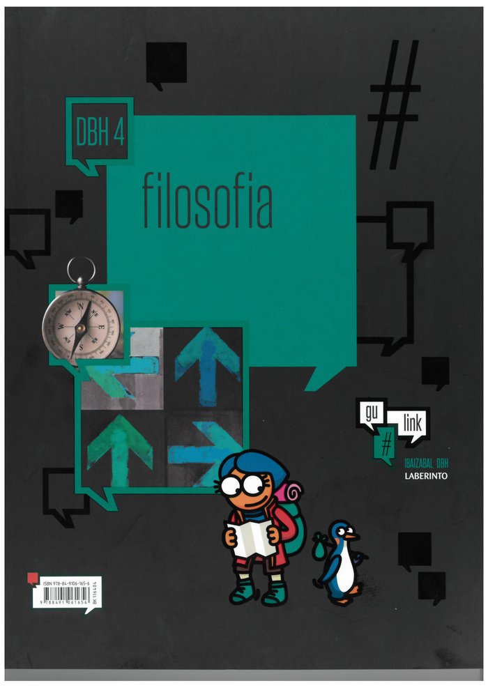 Filosofía Dbh 4 (vasco / Euskera) 4º ESO (Laberinto) - 9788484838593