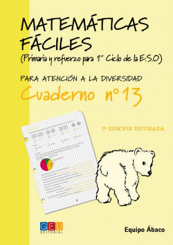 Matemáticas Fáciles 13 (Geu) - 9788484914747