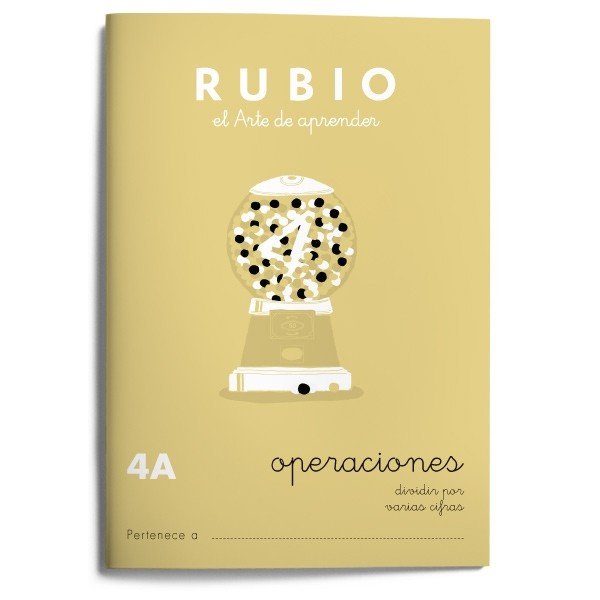PROBLEMAS RUBIO 4A RUBMAT0EP - 9788485109579 Imagen principal del producto