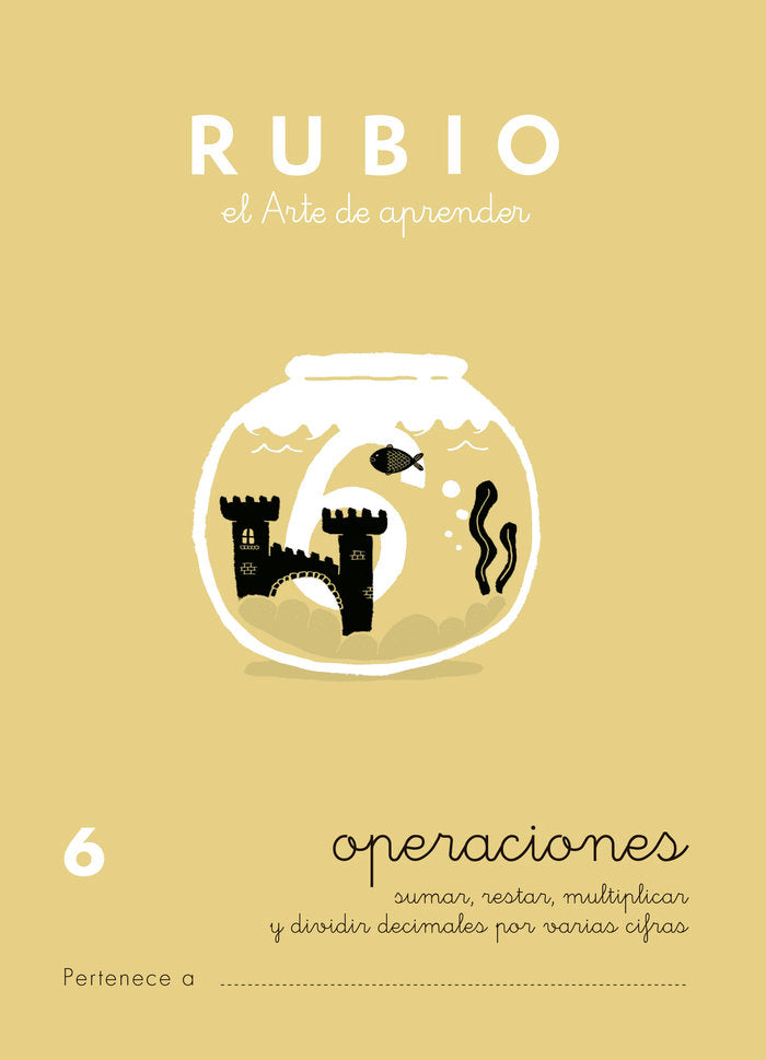 PROBLEMAS RUBIO 6 | AA,VV | RUBIO | 9788485109609