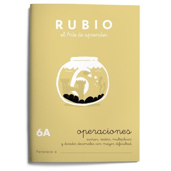 PROBLEMAS RUBIO 6A RUBMAT0EP | AA,VV | RUBIO | 9788485109616 Imagen principal del producto