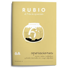 PROBLEMAS RUBIO 6A RUBMAT0EP | AA,VV | RUBIO | 9788485109616