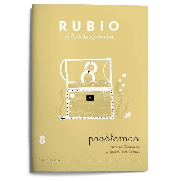 PROBLEMAS RUBIO 8 | AA,VV | RUBIO | 9788485109630 Imagen principal del producto