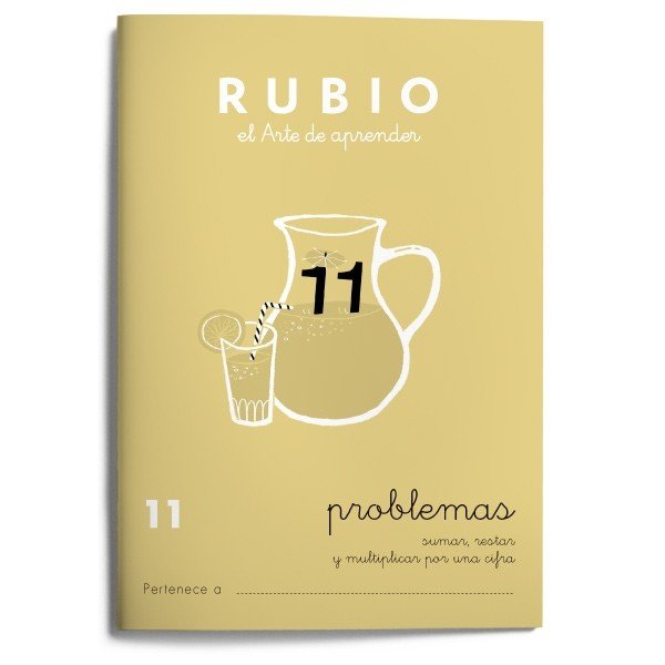 PROBLEMAS RUBIO 11 | AA,VV | RUBIO | 9788485109661 Imagen principal del producto