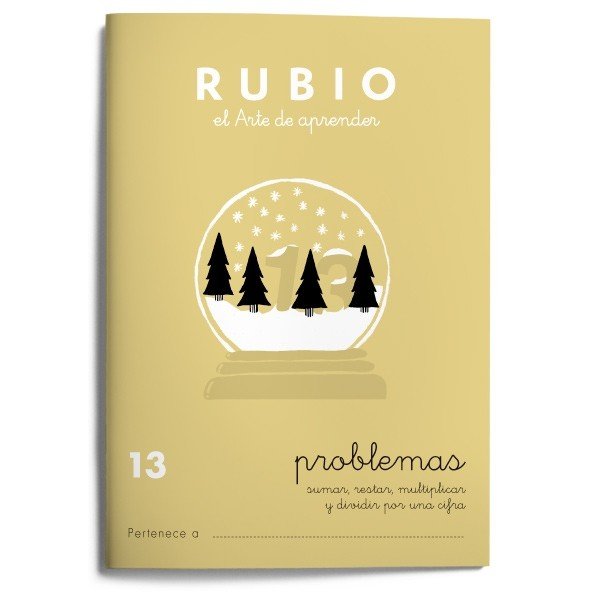 PROBLEMAS RUBIO 13 - 9788485109685 Imagen principal del producto