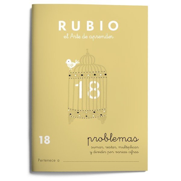 PROBLEMAS RUBIO 18 - 9788485109739 Imagen principal del producto