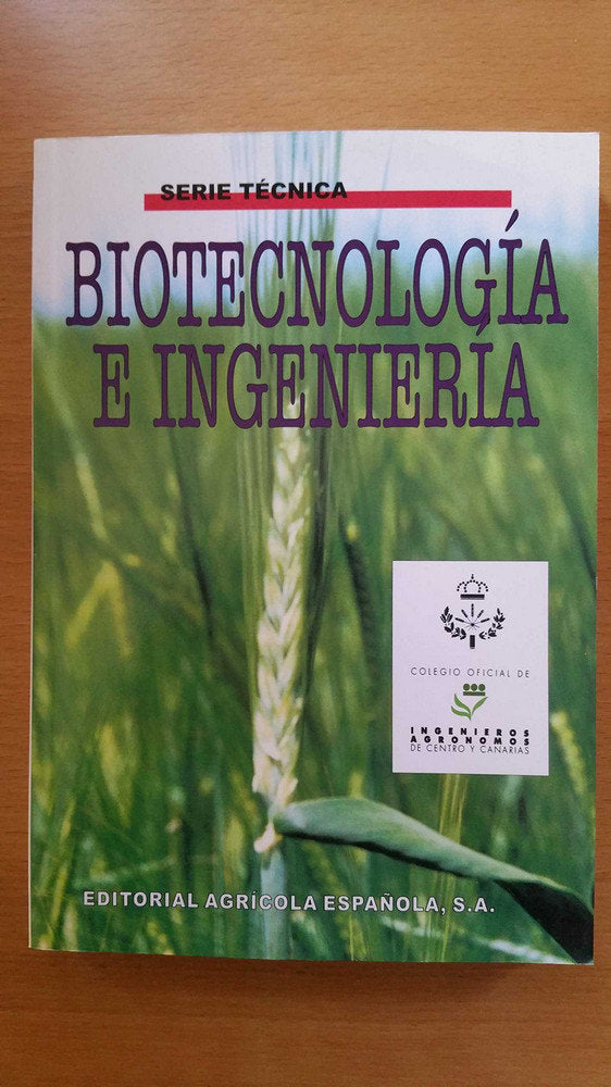 VI PREMIO ELADIO ARANDA 1999 BIOTECNOLOGIA E INGENIERIA - 9788485441594 Imagen principal del producto