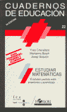 ESTUDIAR MATEMATICAS C,E 22 | CHEVALLARD/BOSCH/GASCON | HORSORI | 9788485840502 Imagen principal del producto