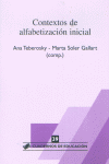 CONTEXTOS ALFABETIZACION INICIAL | TEBEROSKY/SOLER | HORSORI | 9788485840977