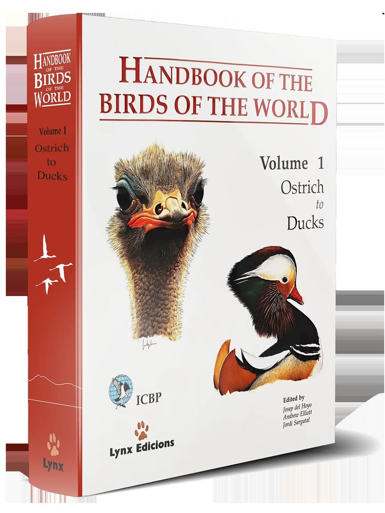 HANDBOOK OF THE BIRDS OF THE WORLD VOL1 - 9788487334108 Imagen principal del producto