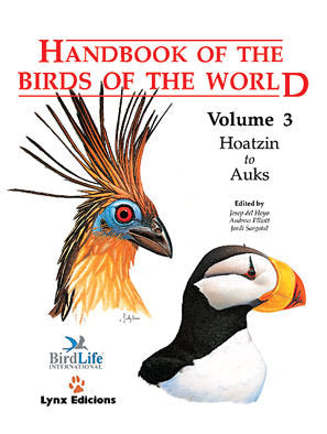 HANDBOOK OF THE BIRDS OF THE WORLD VOL3 - 9788487334207 Imagen principal del producto