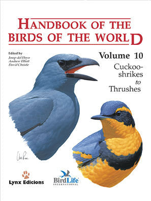 HANDBOOK OF THE BIRDS OF THE WORLD VOL10 - 9788487334726 Imagen principal del producto