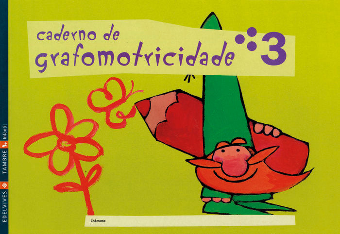 Caderno Grafomotricidade 3 EI Galicia 07 EDELEN09EI (Tambre Edelvives) - 9788488681997