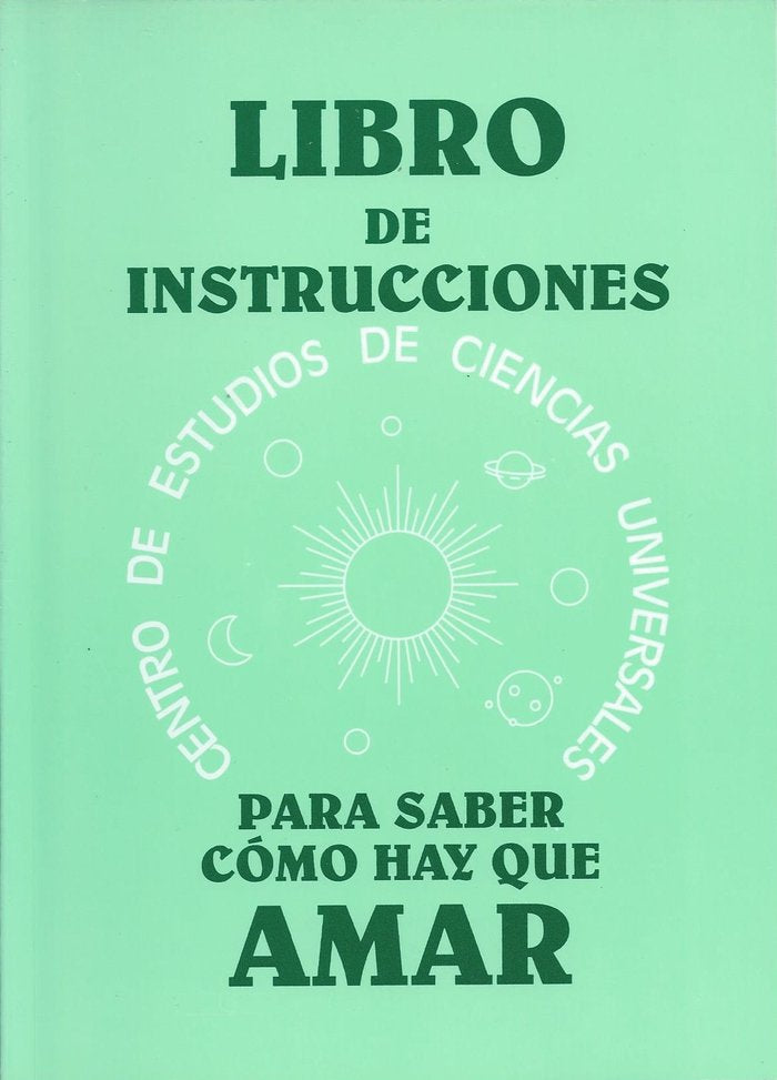 LIBRO DE INSTRUCCIONES PARA SABER COMO HAY QUE AMAR - 9788489661165 Imagen principal del producto