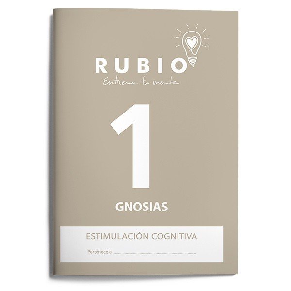 ENTRENA TU MENTE GNOSIAS 1 ADULTOS ESTIMULACION COGNITIVA | AA,VV | FUNDACION CUADERNOS RUBIO | 9788489773264 Imagen principal del producto