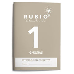 ENTRENA TU MENTE GNOSIAS 1 ADULTOS ESTIMULACION COGNITIVA | AA,VV | FUNDACION CUADERNOS RUBIO | 9788489773264