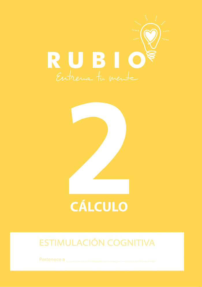 ENTRENA TU MENTE CALCULO 2 ESTIMULACION COGNITIVA | AA,VV | FUNDACION CUADERNOS RUBIO | 9788489773288 Imagen principal del producto