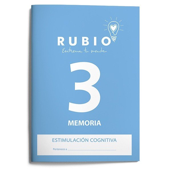 ENTRENA TU MENTE MEMORIA 3 ESTIMULACION COGNITIVA | AA,VV | FUNDACION CUADERNOS RUBIO | 9788489773349 Imagen principal del producto