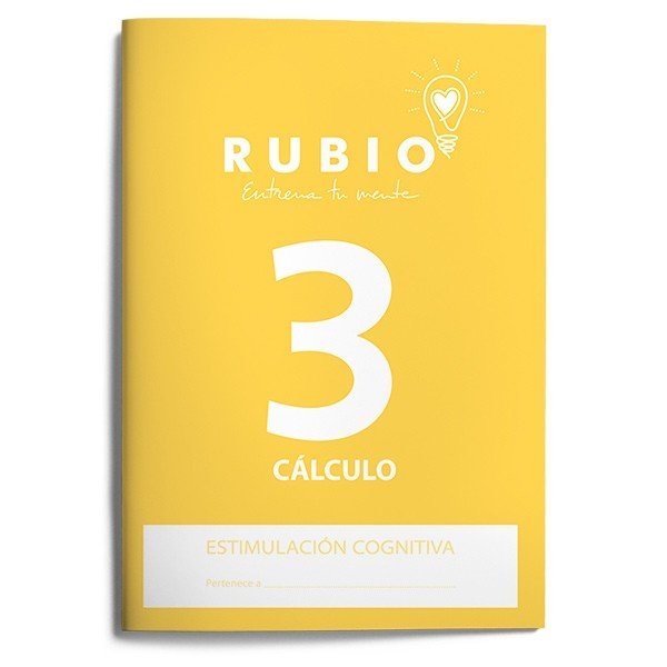 ENTRENA TU MENTE CALCULO 3 ESTIMULACION COGNITIVA | AA,VV | FUNDACION CUADERNOS RUBIO | 9788489773356 Imagen principal del producto