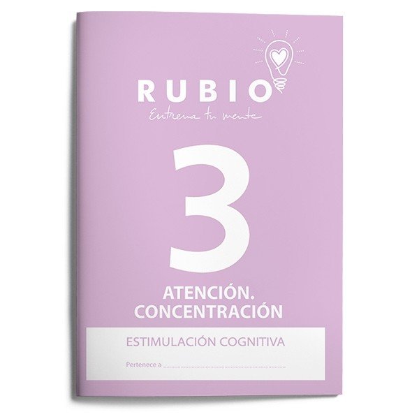 ENTRENA TU MENTE ATENCION 3 ADULTOS ESTIMULACION COGNITIVA - 9788489773370