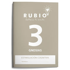 ENTRENA TU MENTE GNOSIAS 3 ADULTOS ESTIMULACION COGNITIVA | PEDROSA CASADO,BEATRIZ | FUNDACION CUADERNOS RUBIO | 9788489773394