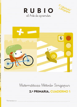 Matemáticas 3 Cuadernos.método Singapur 2.º Primaria Rubio (Rubio) - 9788489773974