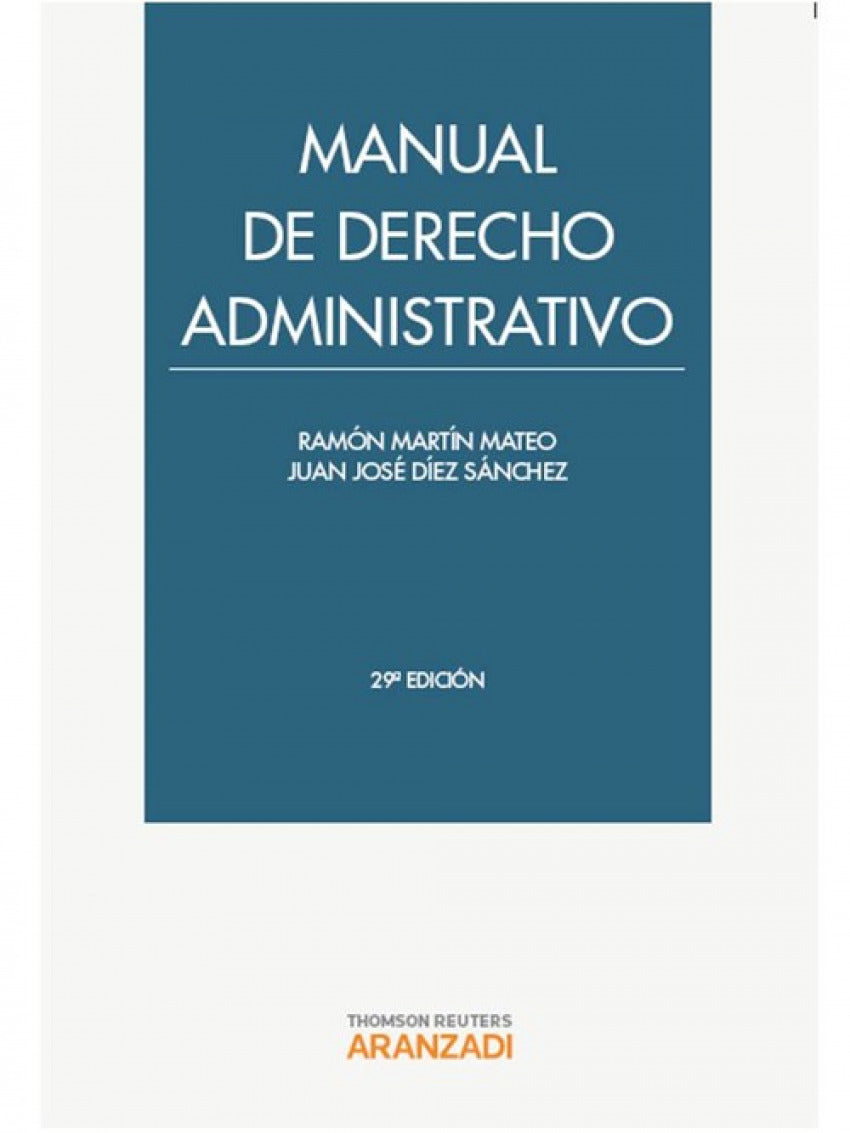 Manual de Derecho Administrativo Imagen principal del producto