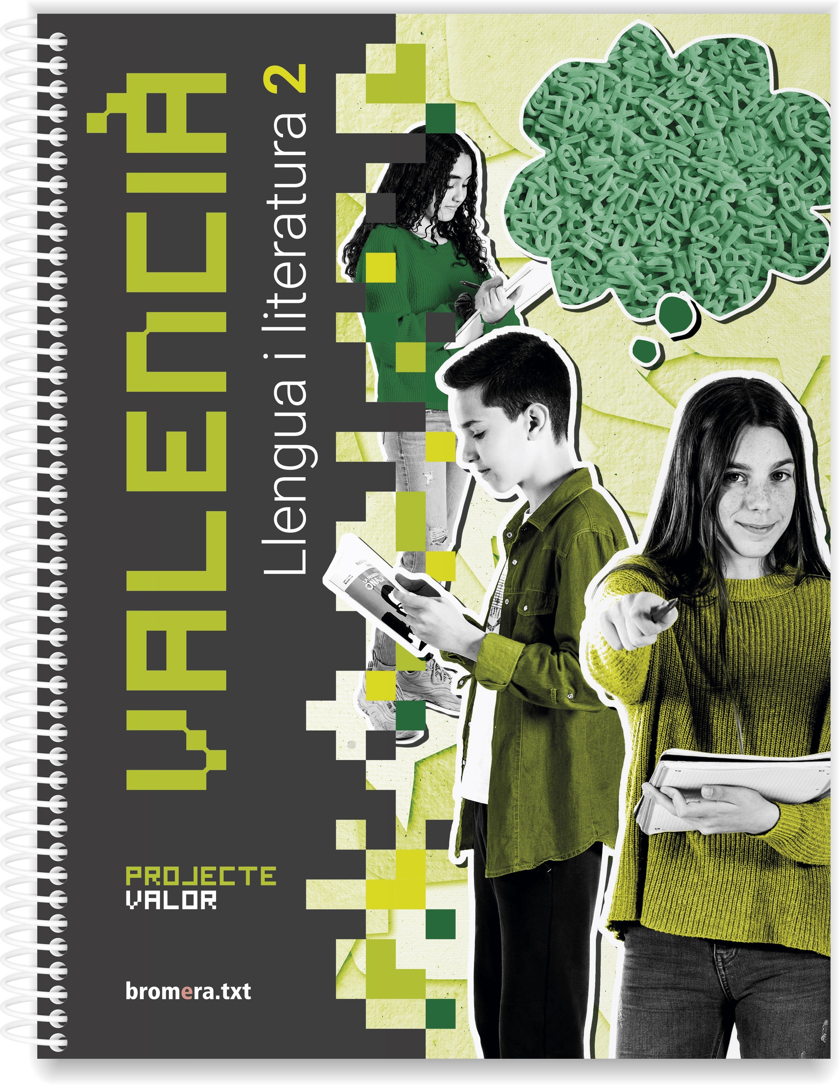 Valencià: llengua i literatura 2n ESO. Projecte VALOR. Aa. Vv. (Edicions Bromera, S.L.) 9788490263259 Imagen principal del producto
