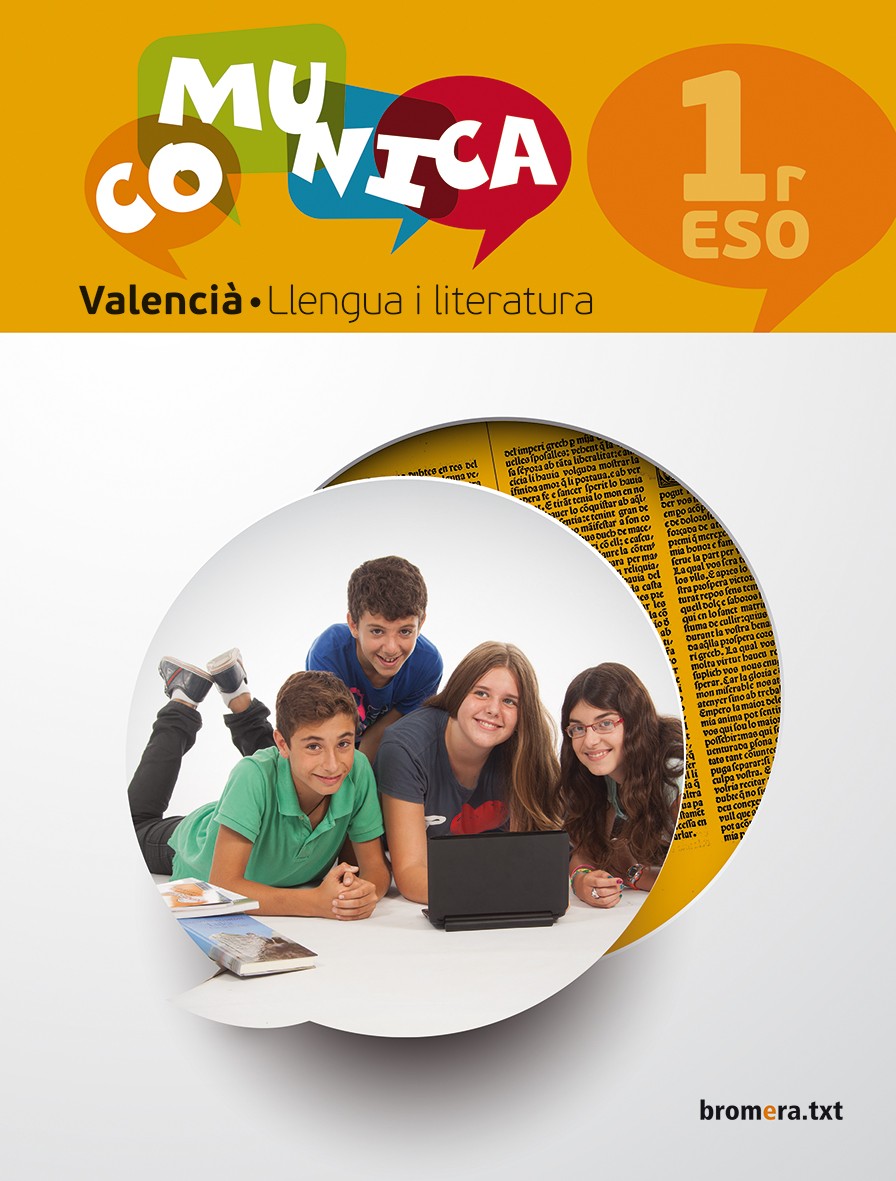 Comunica 1r ESO. Aa. Vv. (Edicions Bromera, S.L.) 9788490264416 Imagen principal del producto