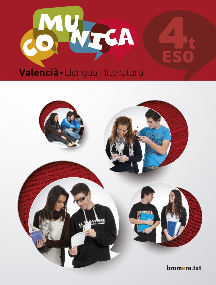Comunica 4t ESO. Aa. Vv. (Edicions Bromera, S.L.) 9788490266373 Imagen principal del producto
