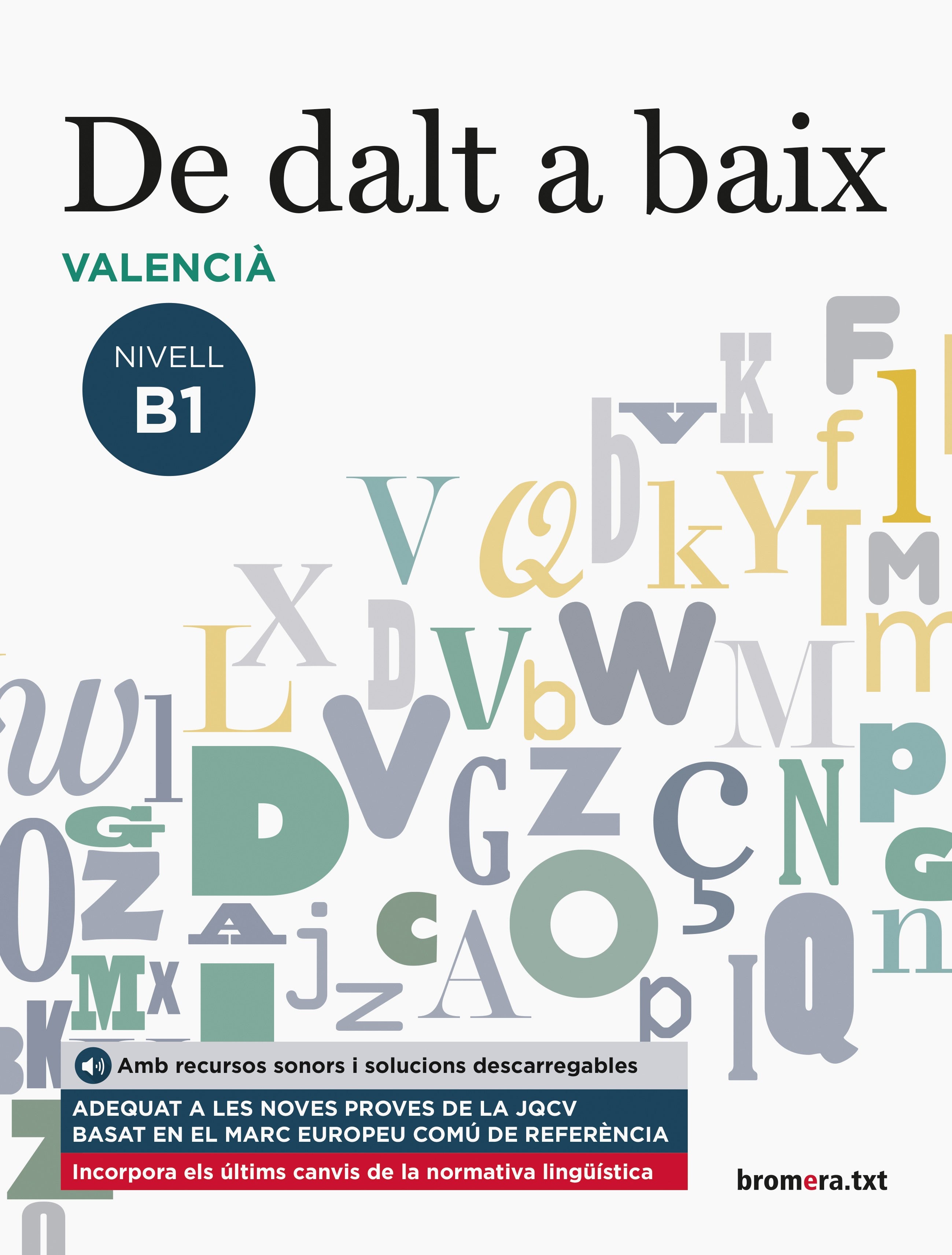 De dalt a baix. B1. Aa. Vv. (Edicions Bromera, S.L.) 9788490267509 Imagen principal del producto