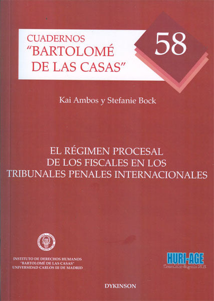REGIMEN PROCESAL DE LOS FISCALES EN LOS TRIBUNALES PENALES I - 9788490314654