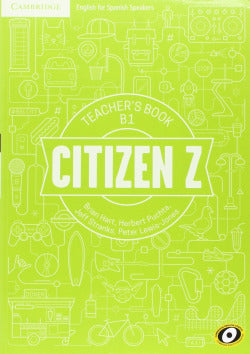 Citizen Z B1 Teacher's Book (Cambridge) - 9788490363140