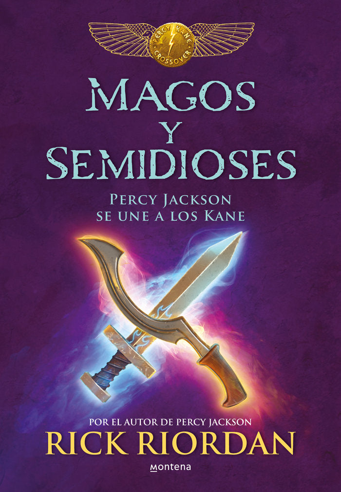 MAGOS Y SEMIDIOSES | Riordan,rick | 9788490437827 (Montena) Imagen principal del producto