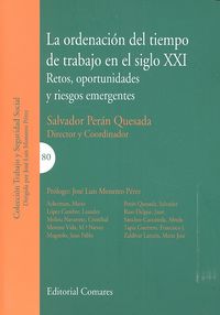 ORDENACION DEL TIEMPO DE TRABAJO EN EL SIGLO XXI - 9788490452080 Imagen principal del producto