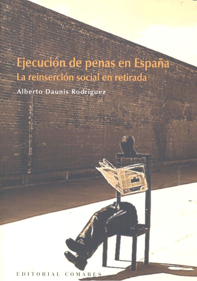 EJECUCION DE PENAS EN ESPAÑA - 9788490453988 Imagen principal del producto