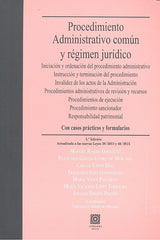 PROCEDIMIENTO ADMINISTRATIVO COMUN Y REGIMEN JURIDICO - 9788490454534