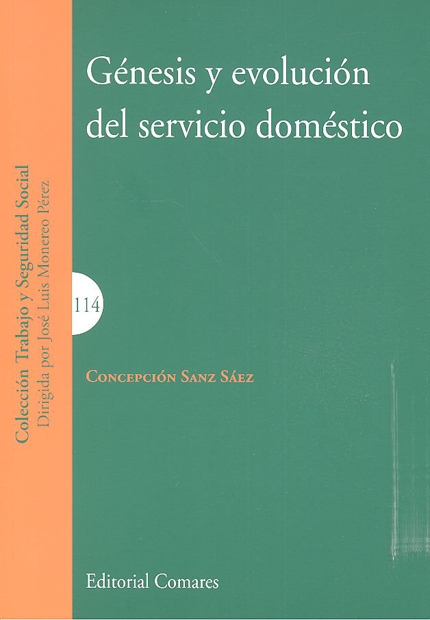 GENESIS Y EVOLUCION DEL SERVICIO DOMESTICO - 9788490457061 Imagen principal del producto