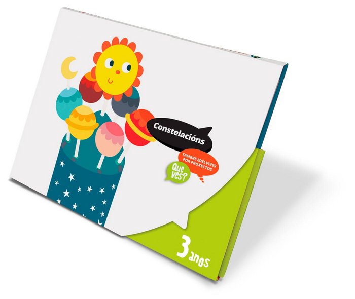 CONSTELACIONS 3AÑOS EI GALICIA 17 QUE VES | Varios Autores | 9788490461792 (Tambre Edelvives) Imagen principal del producto