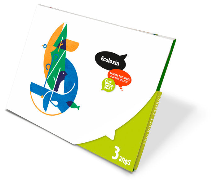 ECOLOXIA 3AÑOS EI GALICIA 20 QUE VES | Varios Autores | 9788490463444 (Tambre Edelvives) Imagen principal del producto