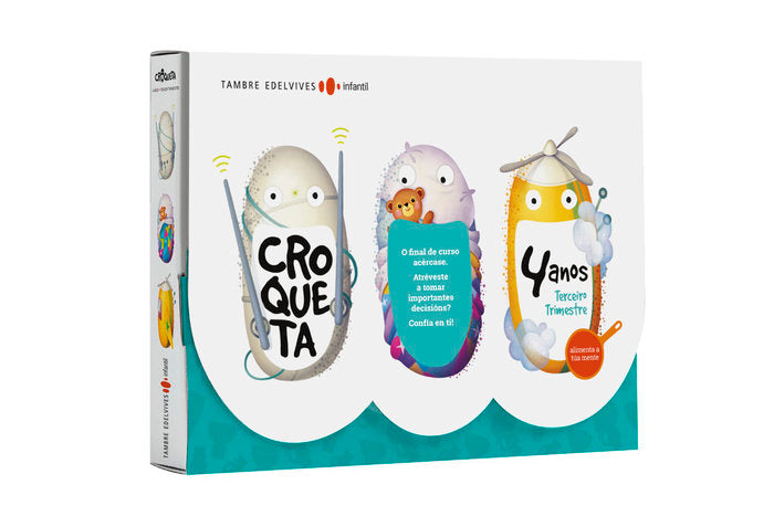 Croqueta 4AÑOS EI 3º Trimestre Galicia 20 (Tambre Edelvives) - 9788490463864