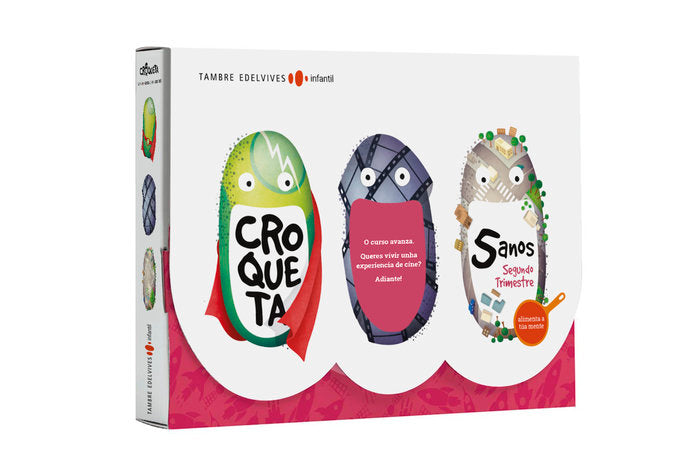 CROQUETA 5AÑOS EI 2oTRIMESTRE GALICIA 20 | AA,VV | 9788490463949 (Tambre Edelvives) Imagen principal del producto