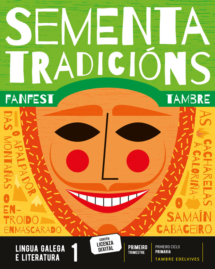 LINGUA GALEGA 1oEP GALICIA 22 FANFEST | AA,VV | 9788490464175 (Tambre Edelvives) Imagen principal del producto