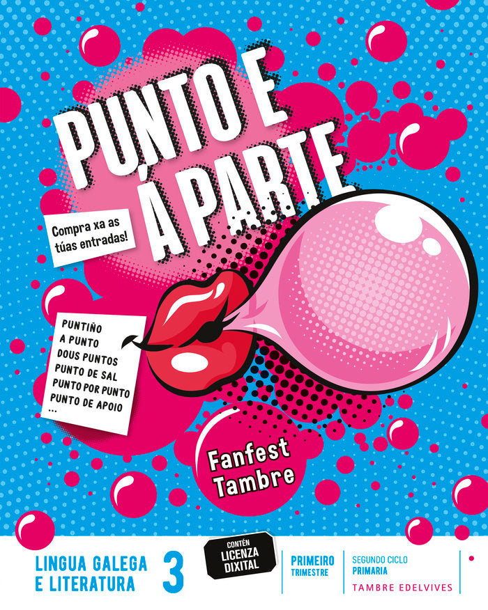 Proxecto: FanFest. Lingua Galega e Literatura 3. Trimestres | Rinoceronte Editora | 9788490464199 (Tambre Edelvives)