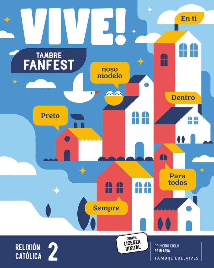 RELIXION 2º de Primaria GALICIA 23 FANFEST | AA,VV | 9788490465462 (Tambre Edelvives)