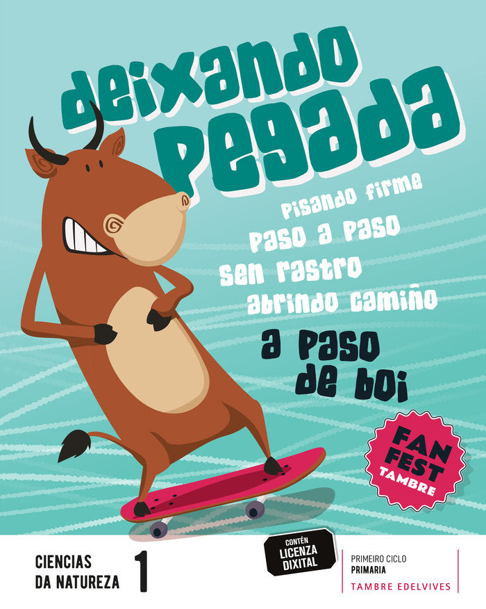 CIENCIAS NATUREZA 1oEP GALICIA 23 FANFEST | AA,VV | 9788490465844 (Tambre Edelvives)