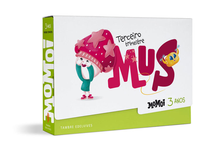 MOMOI 3AÑOS EI 3oTRIMESTRE GALICIA 24 | Varios Autores | 9788490466728 (Tambre Edelvives) Imagen principal del producto