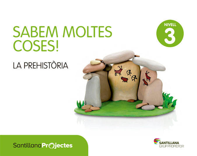 NIVEL 3 LA PREHISTORIA SABEM CATAL ED15 | AA,VV, | 9788490474556 (Grup Promotor Santillana) Imagen principal del producto